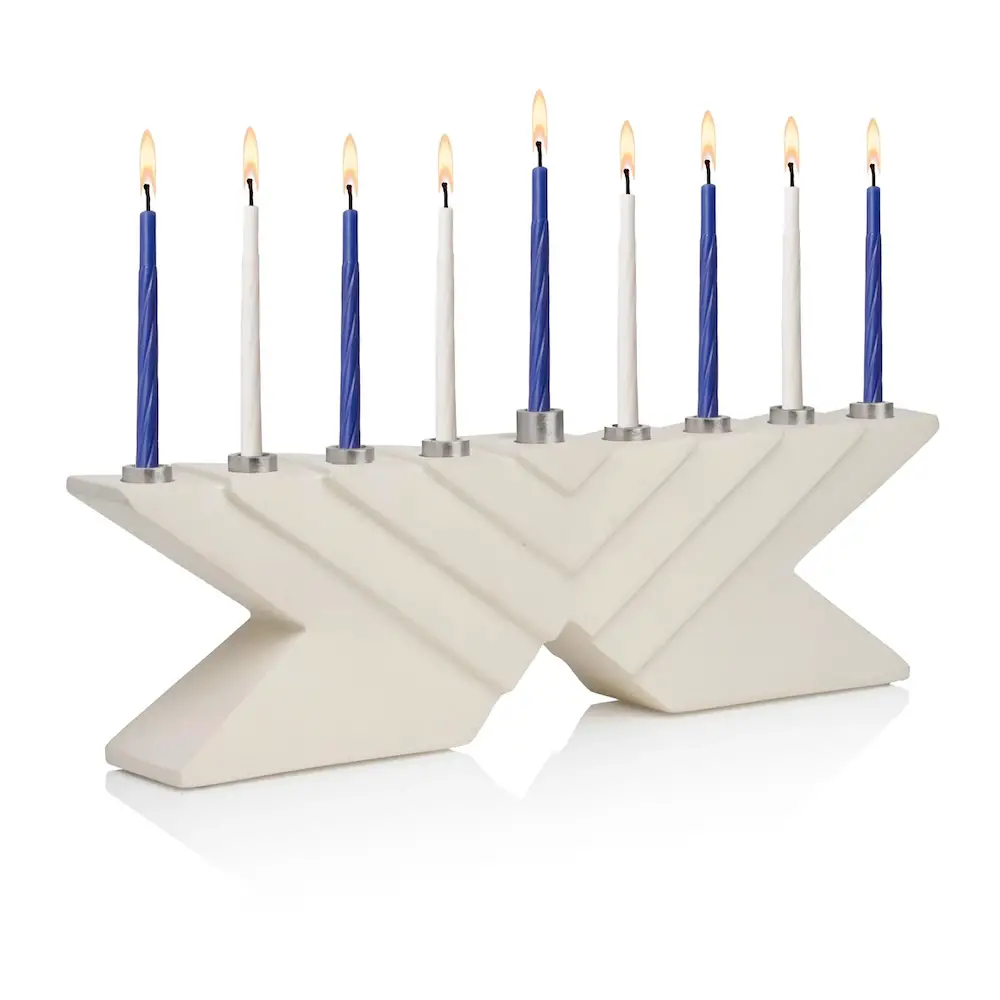 X menorah concrete