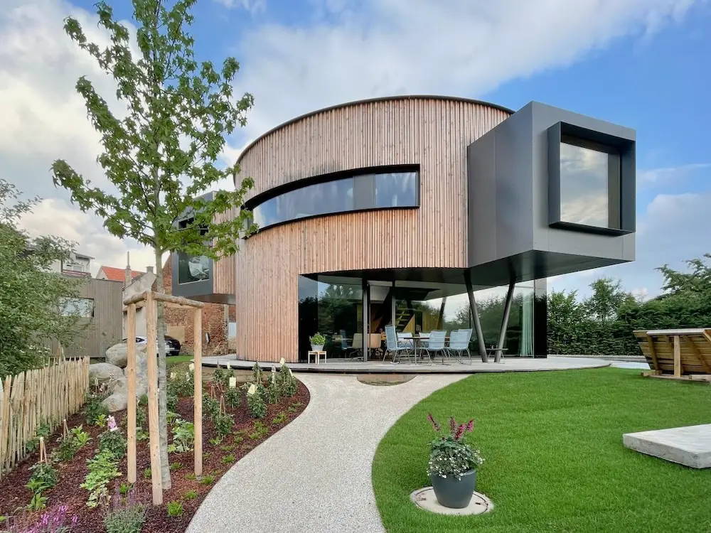 modern rotating home in germany