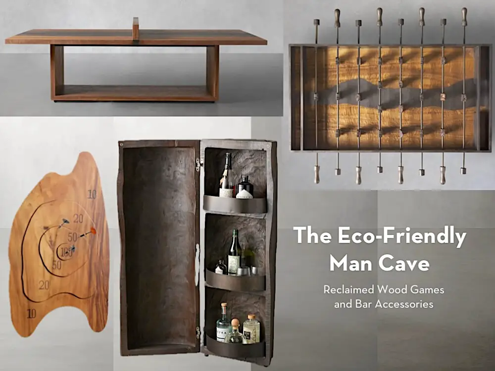 eco-friendly man cave