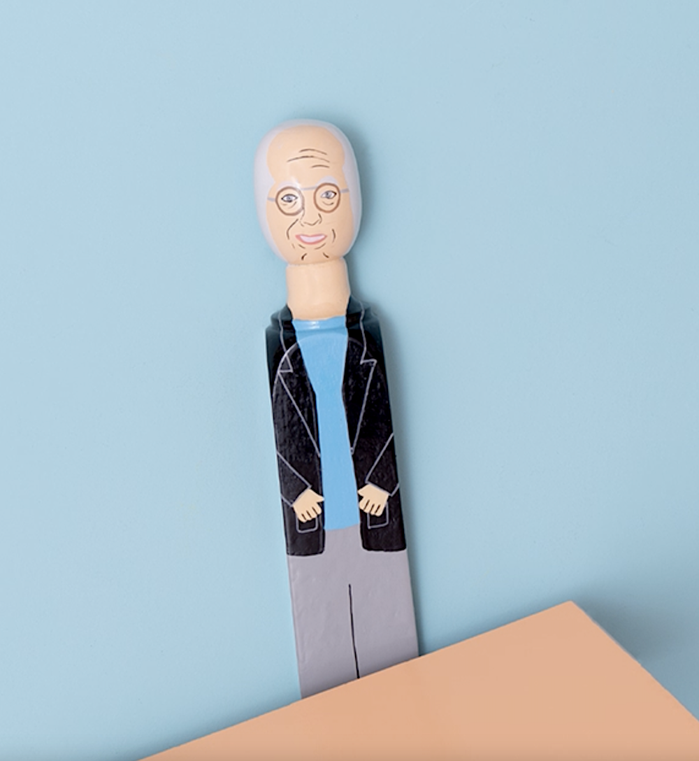 larry david wedgie doorstop