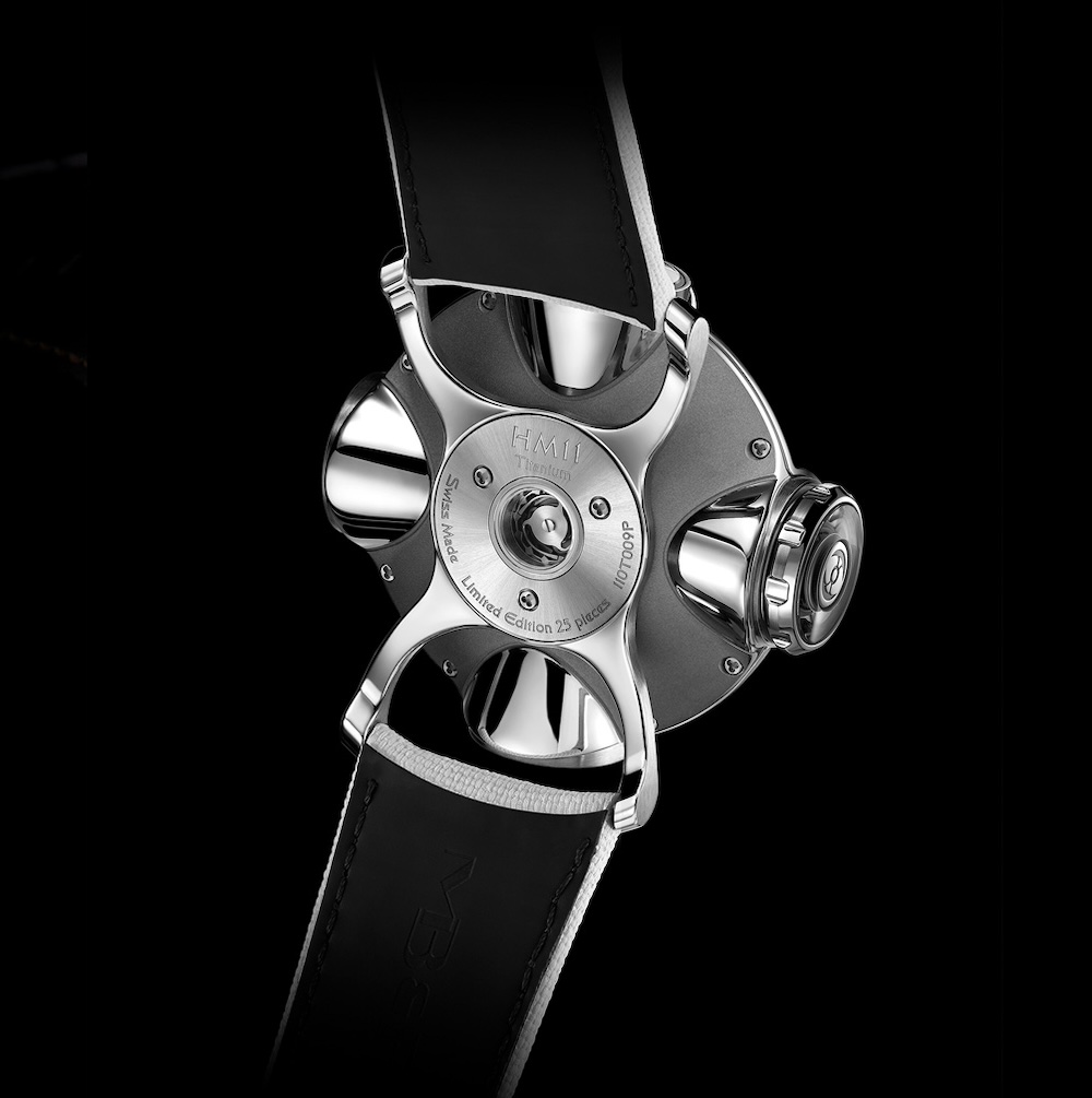 mb&F HM 11 watch backside