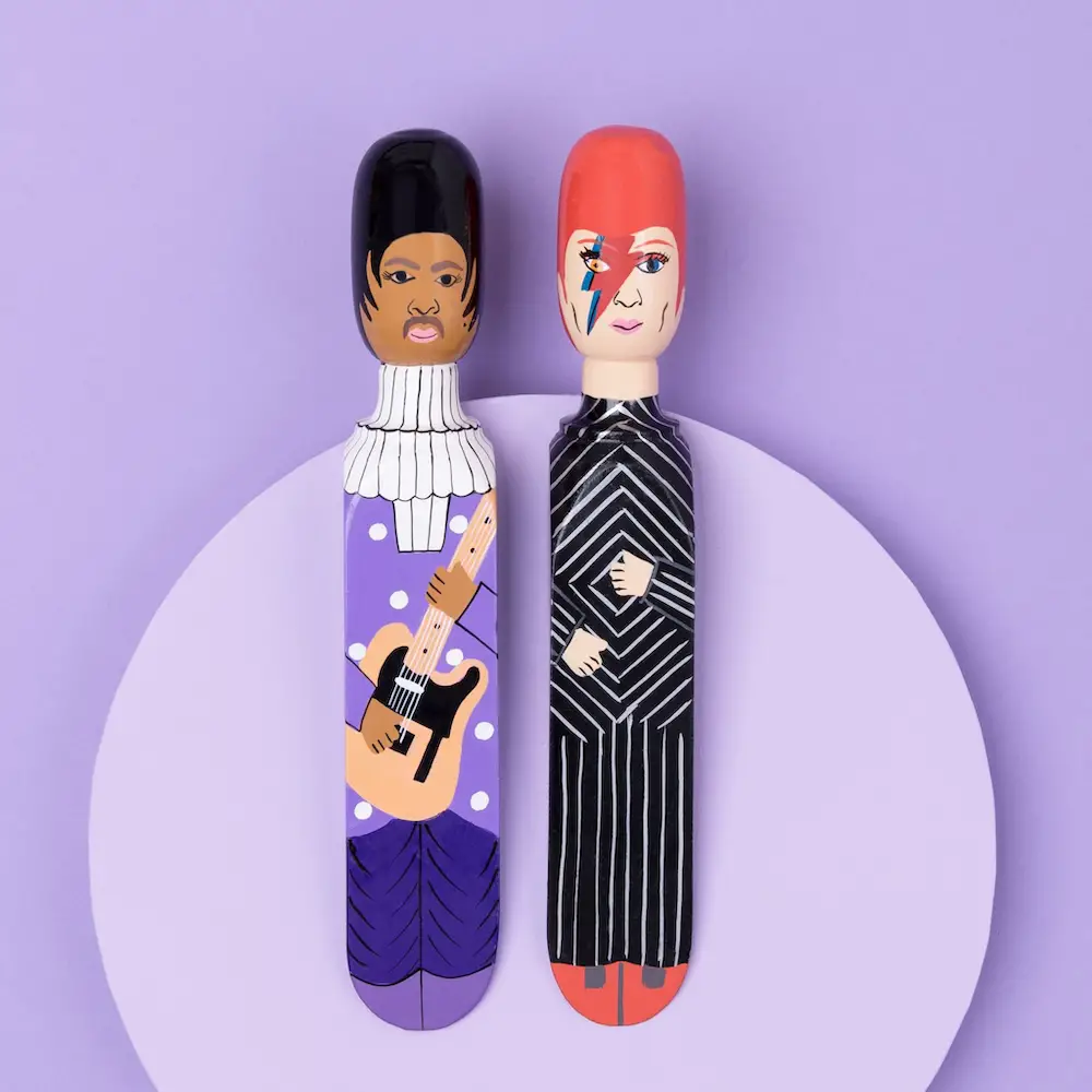 prince and bowie doorstops