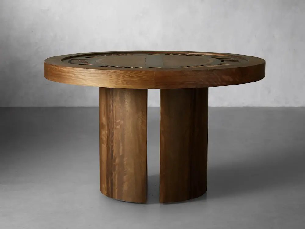 reclaimed wood poker table