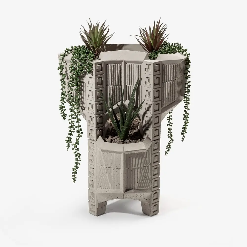 stacked utopian planters