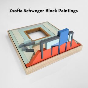 Zsofia Schweger Block Paintings Are 3D Wood Puzzles You Can Deconstruct.