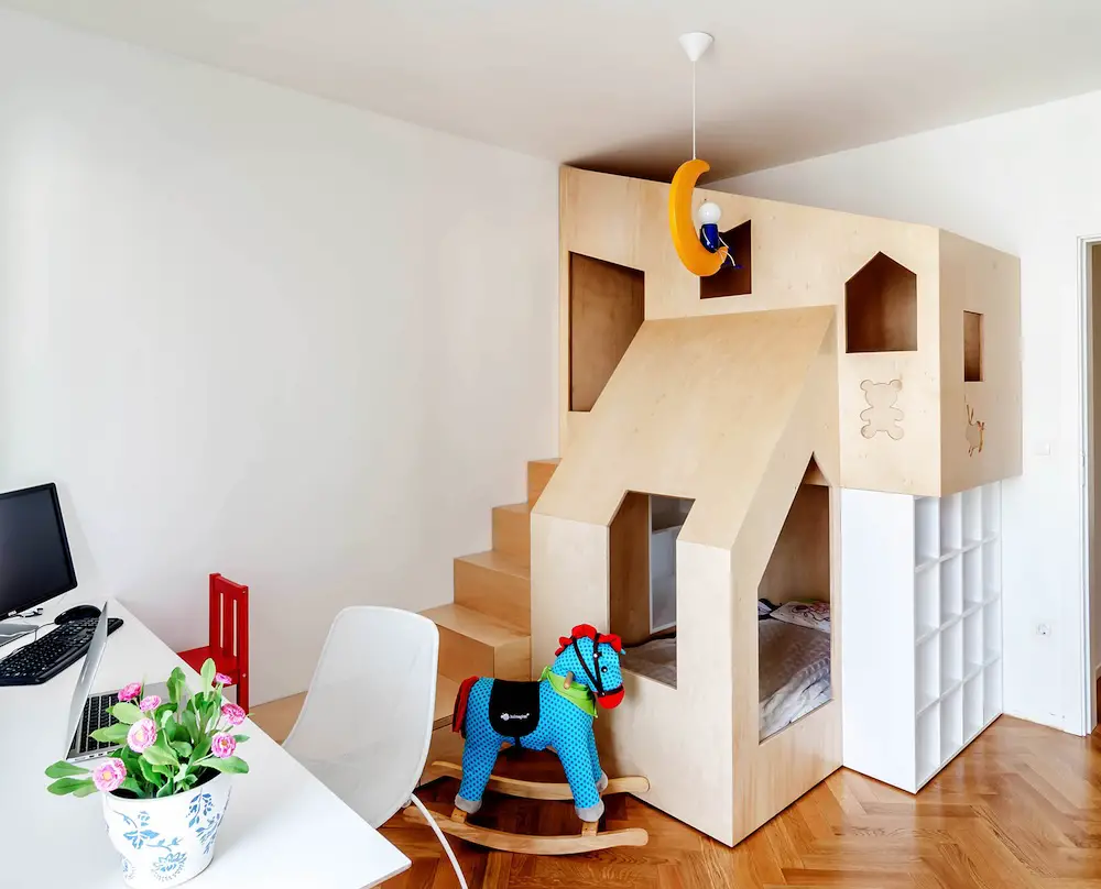 House-Shaped Bunk Beds