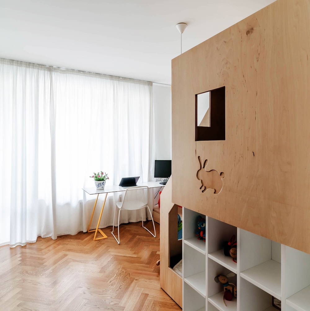 bunk beds with storage