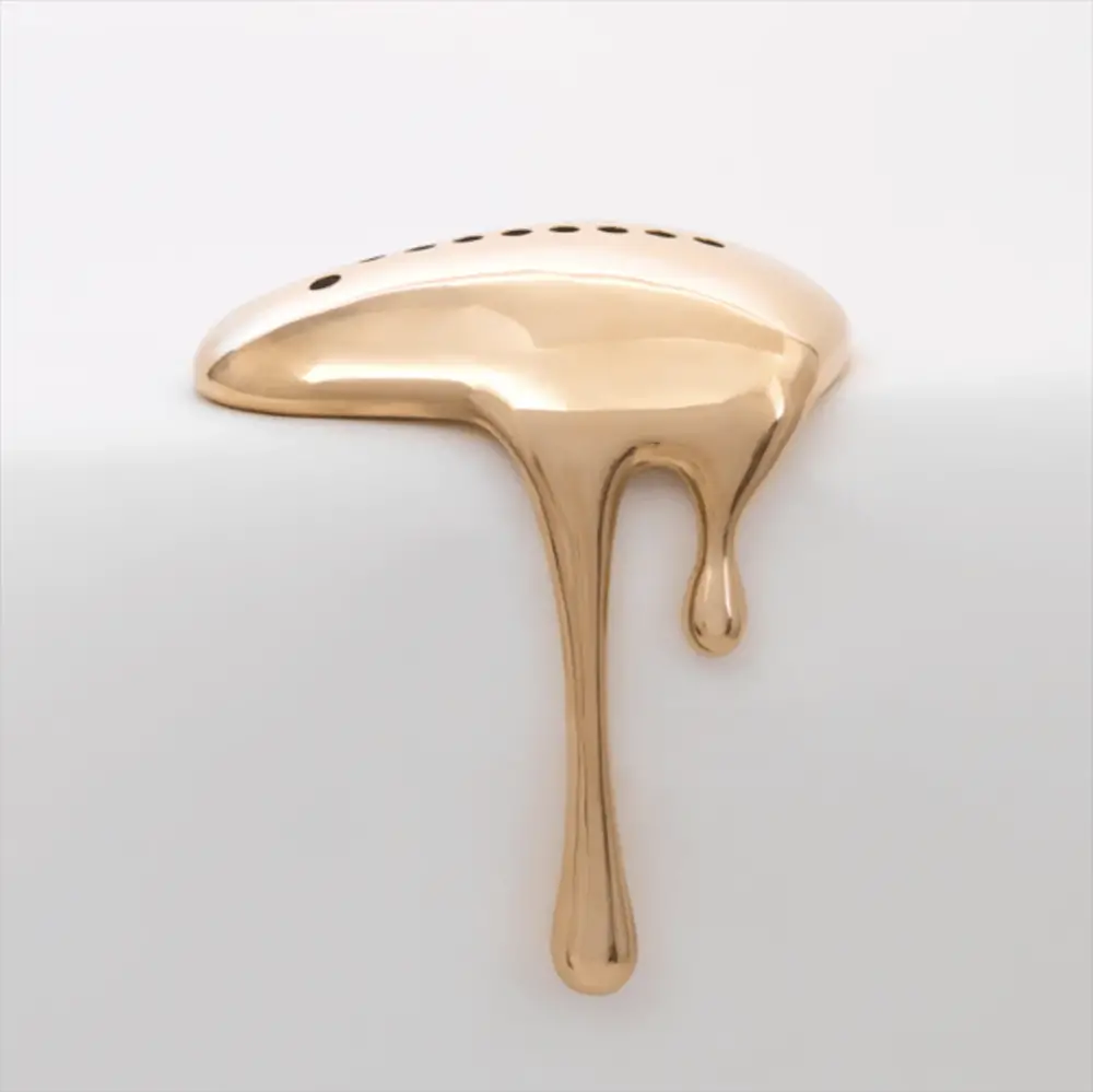 modern sculptural menorah