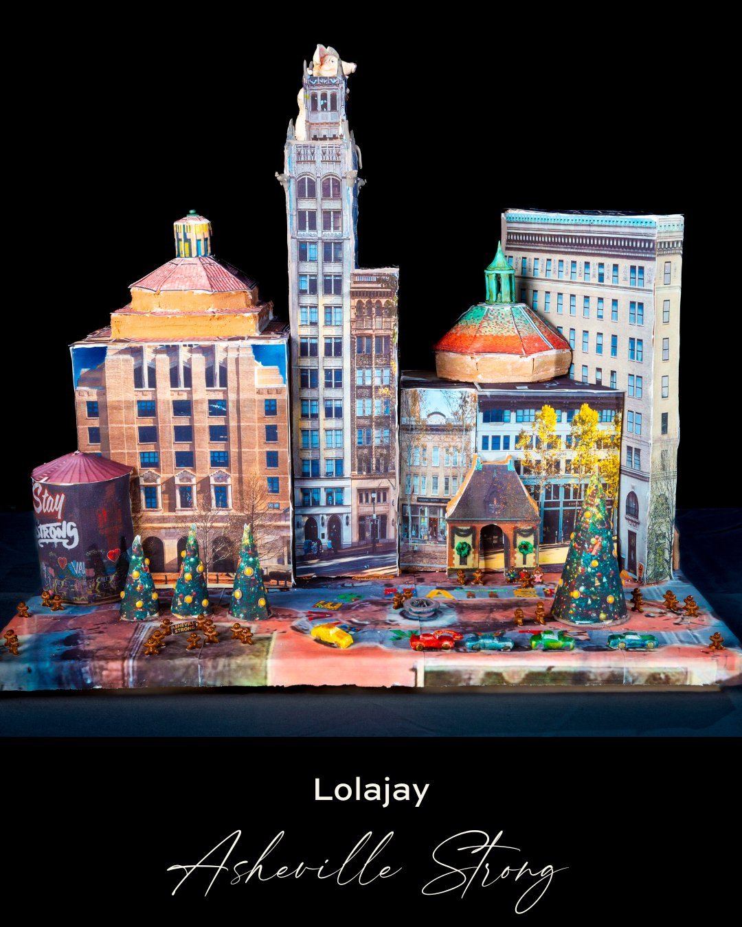 Lolajay gingerbead city 2024 National Gingerbread Competition