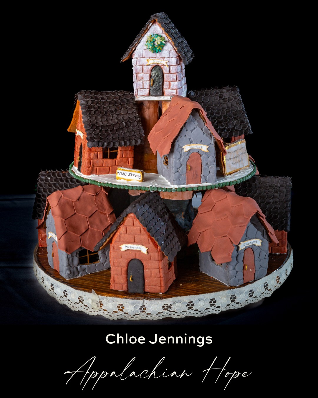 gingerbread doghouses