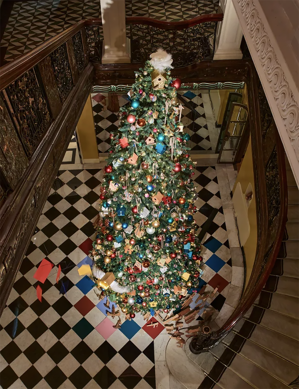 claridge tree from above 2024