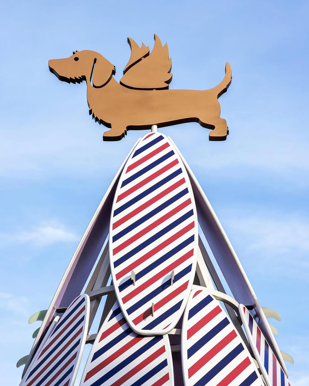 dog tree topper