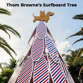 Thom Browne’s Surfboard Christmas Tree